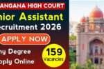 Telangana High Court junior assistant recruitment